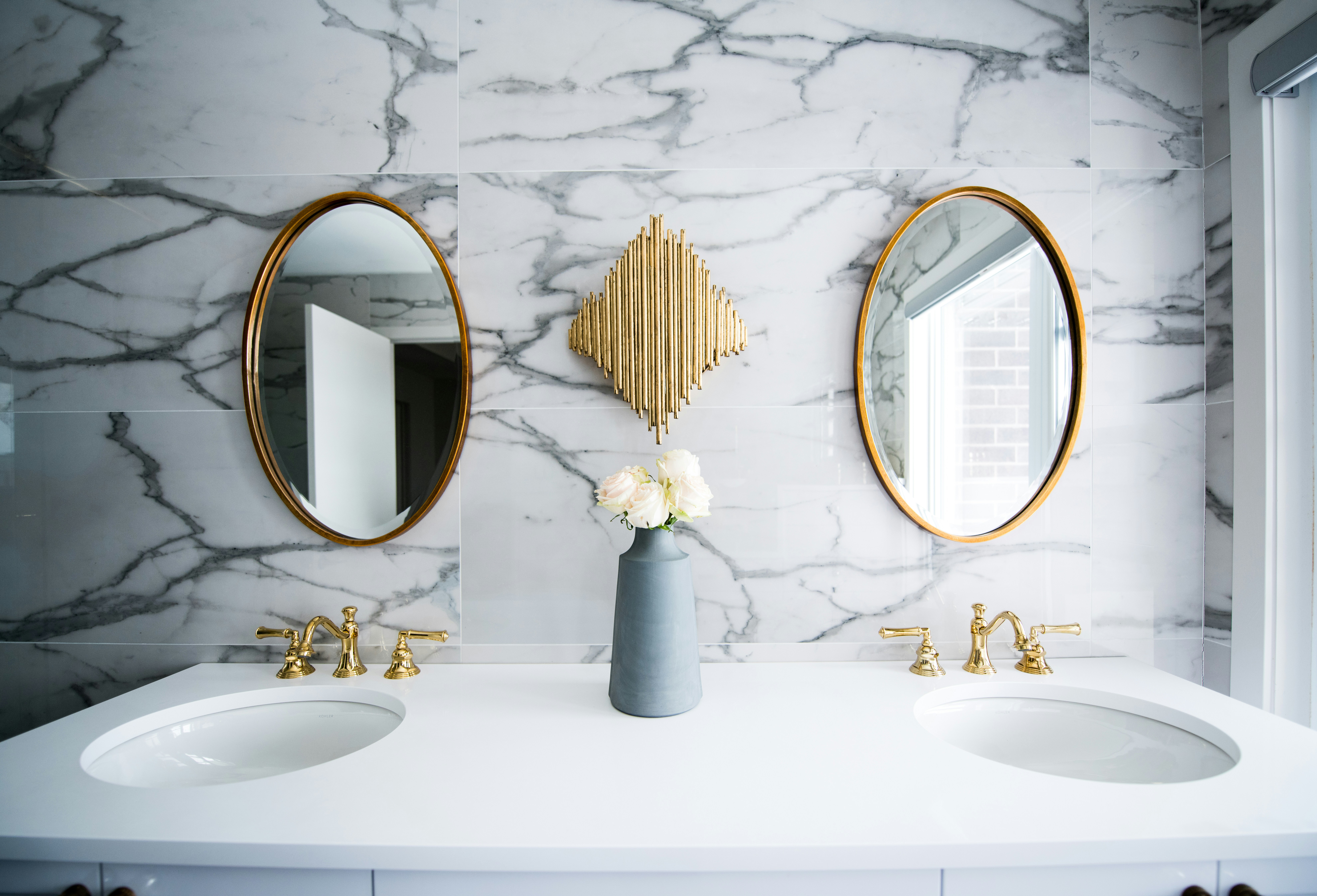 Modern renovated bathroom by Shire Bathroom Renovations